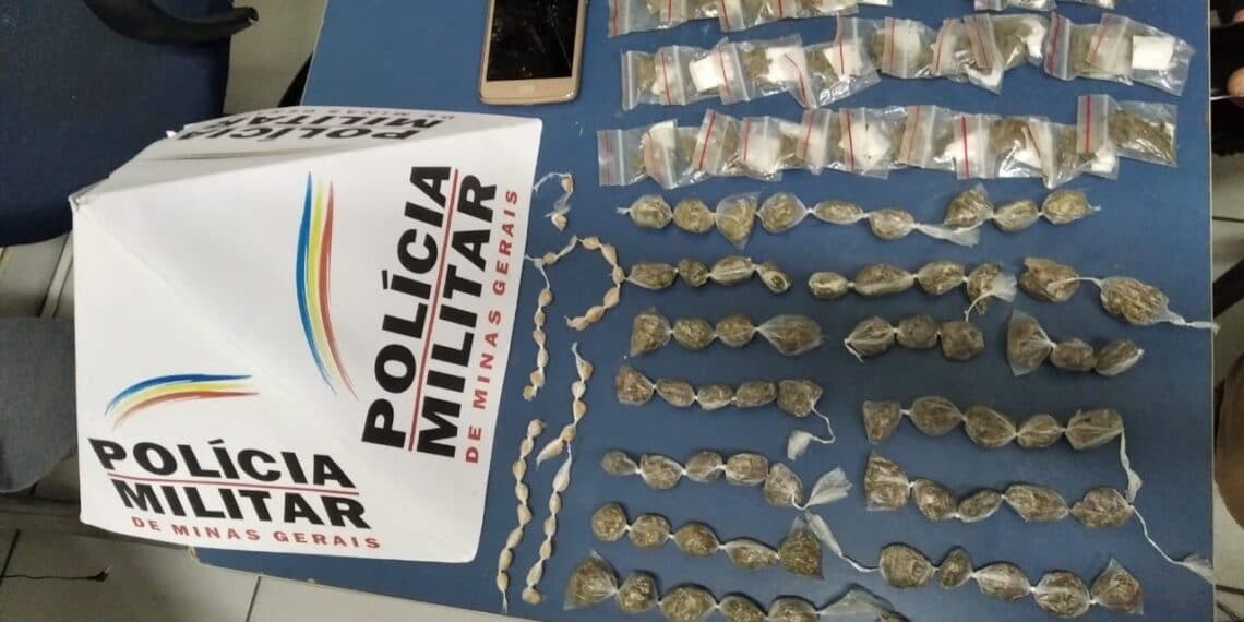 Adolescente é detido por tráfico de drogas em Poços de Caldas