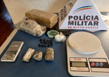 Drogas são apreendidas no Bairro Santa Augusta