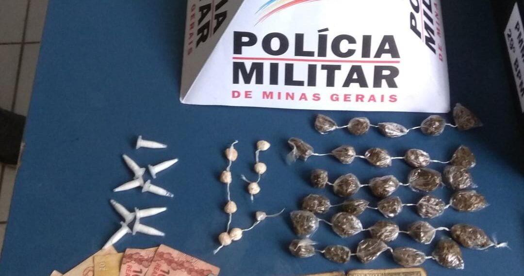 Adolescente é detido por tráfico de drogas em Poços de Caldas