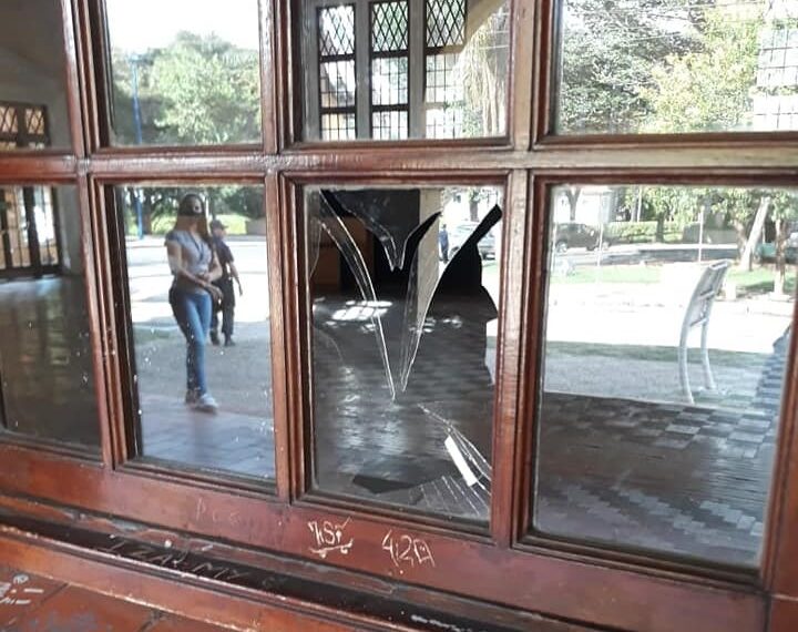 Complexo Cultural da Urca é alvo de vandalismo