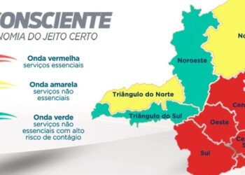 Sul volta para onda vermelha e agora são dez as regiões na fase mais restritiva do Minas Consciente
