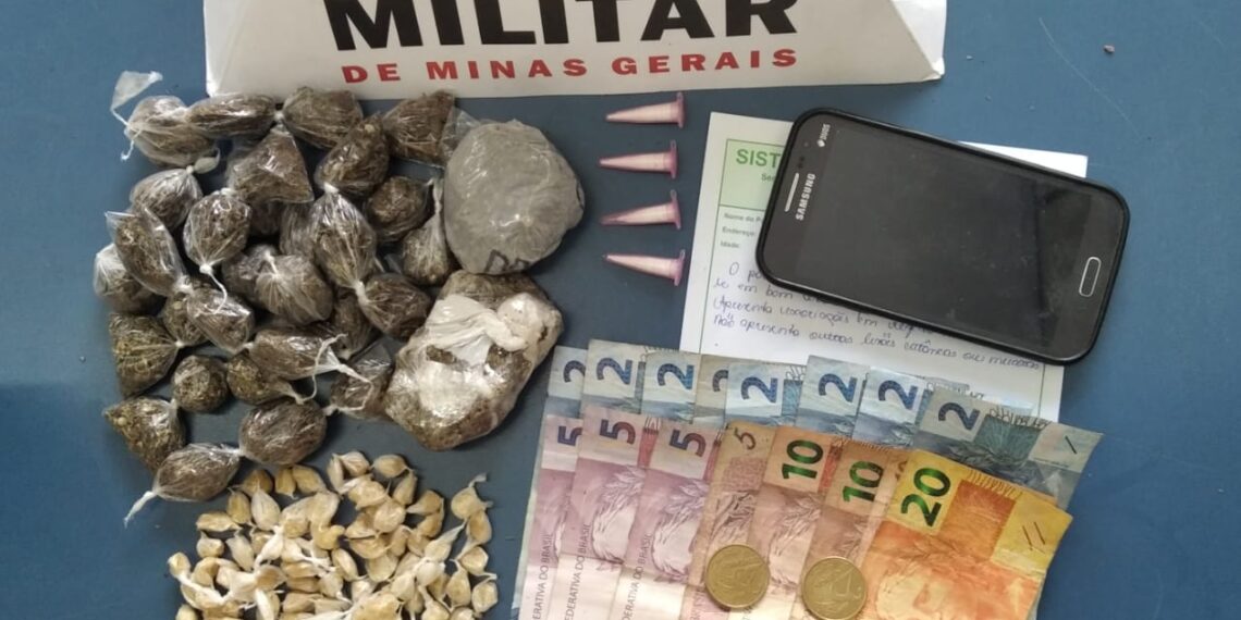 Menor é apreendido com crack, cocaína e maconha em Poços de Caldas