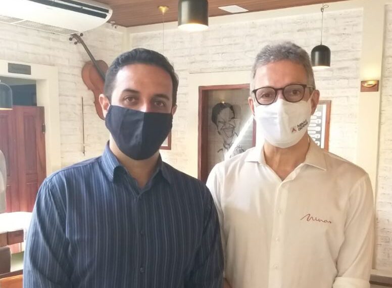 Presidente da Câmara de Poços se encontra com Governador e fala sobre demandas do município