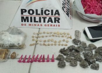Rapaz é preso suspeito de tráfico de drogas em Poços de Caldas