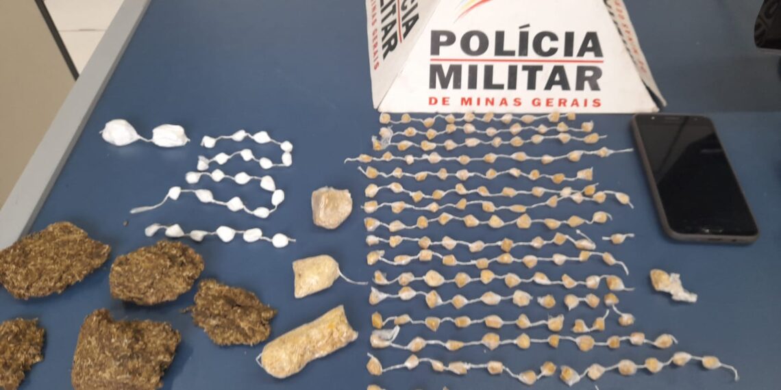 Homem é preso suspeito de tráfico de drogas em Poços de Caldas