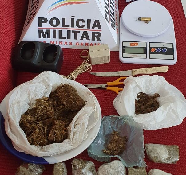 Homem é preso por tráfico de drogas em Poços de Caldas