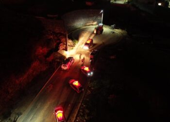 Com ajuda de drone, fiscalização notifica 38 estabelecimentos e autua 17