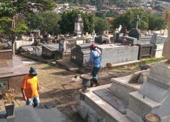 Velório e cemitério municipal recebem mutirão de limpeza