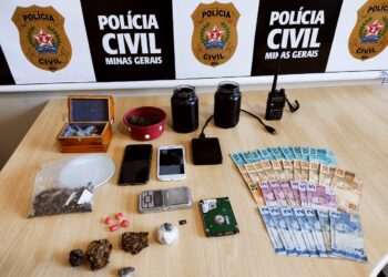 Casal é preso por tráfico de drogas durante operação em Poços de Caldas