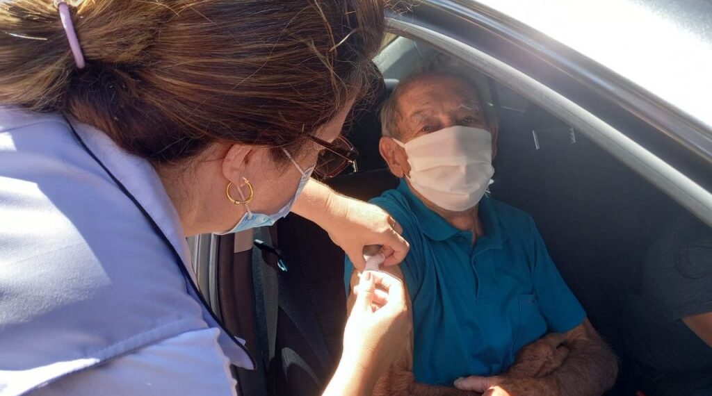 Idosos com 83 E 84 serão vacinados nesta quarta