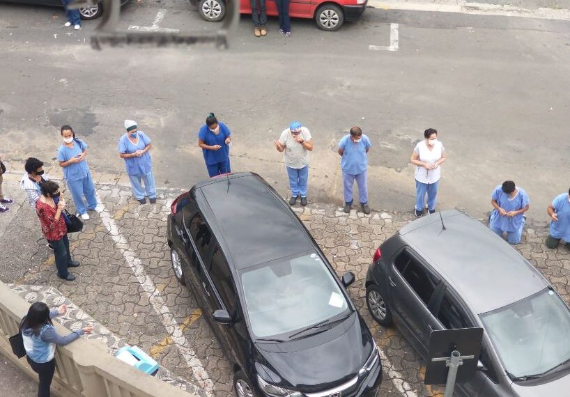 Profissionais da Santa Casa de Poços encontram, na fé, forças para enfrentar a rotina