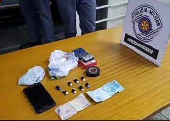 Entregador do tráfico é preso pela PM em São João da Boa Vista