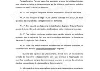 Bebidas alcoólicas voltam a ser vendidas em Caldas