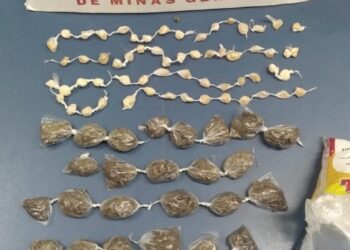 Adolescente é apreendido com drogas em Poços de Caldas