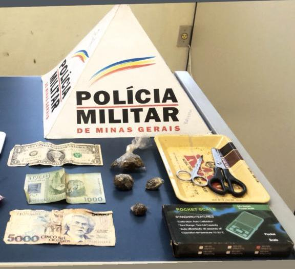 Homem é preso por tráfico de drogas em Poços de Caldas