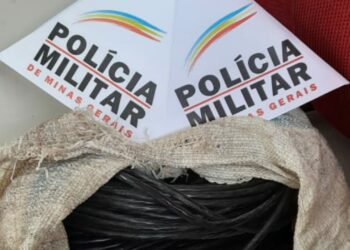 Homem é preso após furtar 130 metros de fio de cobre