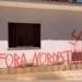 Casa é pichada com símbolo nazista em Campestre