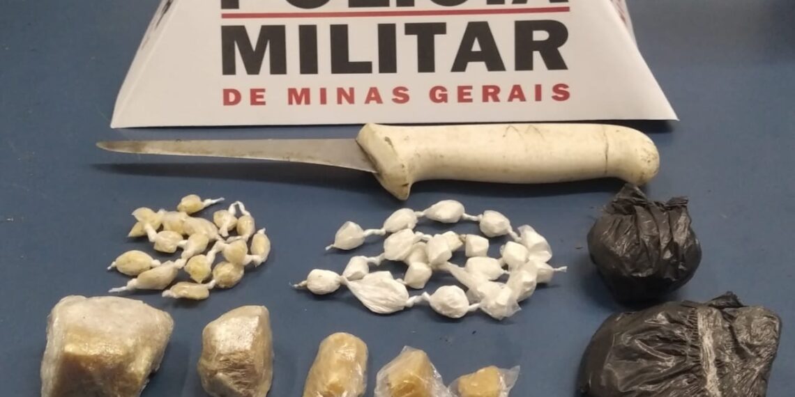 PM prende suspeito de tráfico de drogas no Estância São José