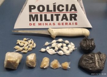 PM prende suspeito de tráfico de drogas no Estância São José