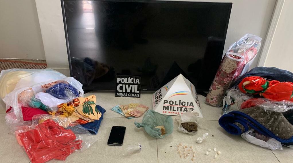 CALDAS | PM apreende drogas e dinheiro