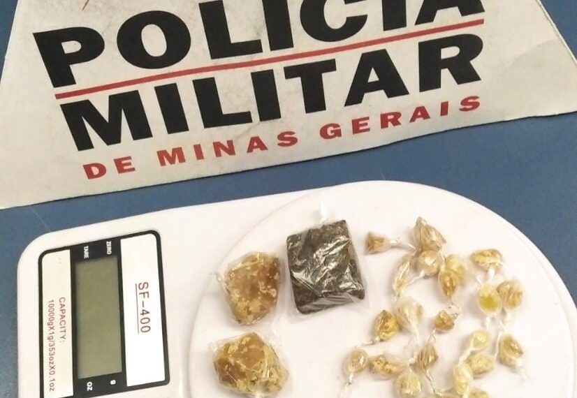 Dupla é presa suspeita de tráfico de drogas em Poços de Caldas
