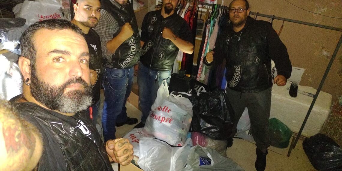 Motoclube Abutre’s realiza campanha do agasalho e também arrecada cabelos para pacientes diagnosticados com câncer