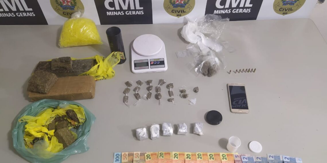 ANDRADAS | Casal é preso suspeito de tráfico de drogas