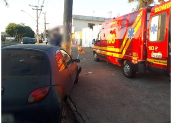 Mulher fica ferida após acidente em Alfenas