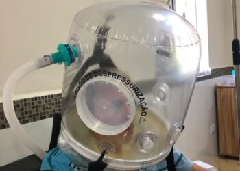 Hospital Santa Lúcia investe em capacetes de ventilação que ajudam a evitar intubação