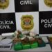 Polícia Civil paulista prende suspeito e apreende 6 kg de maconha