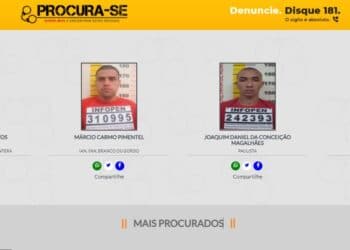 Segurança Pública divulga lista dos criminosos mais procurados em Minas