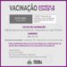 POÇOS DE CALDAS | Profissionais da saúde com 34 anos, secretárias e estagiários serão vacinados na próxima segunda-feira (26)