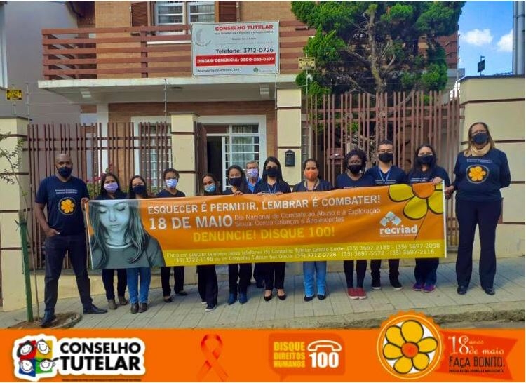POÇOS DE CALDAS | 18 de Maio: Dia Nacional de Combate ao Abuso e à Exploração Sexual contra Crianças e Adolescentes