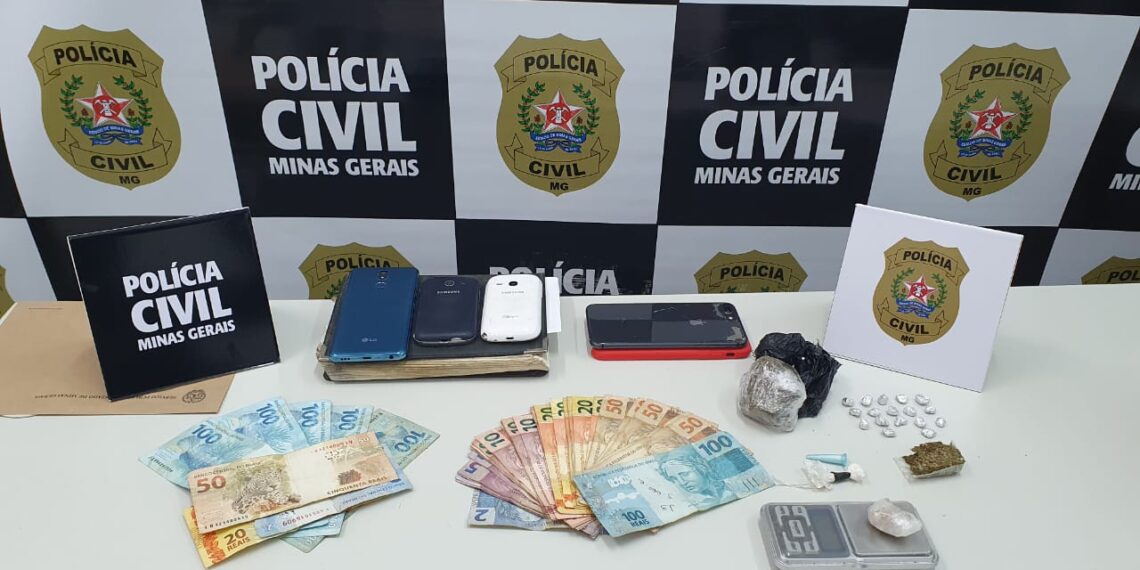 MUZAMBINHO | Polícia Civil prende trio suspeito de tráfico de drogas