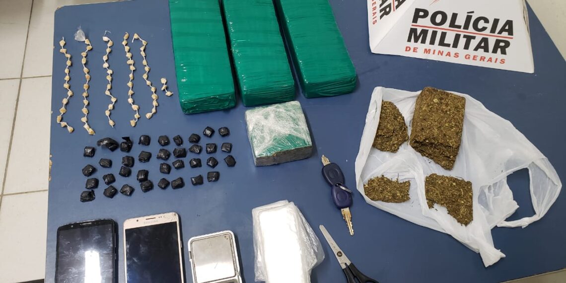 POÇOS DE CALDAS | Mulher e adolescente são detidos suspeitos de tráfico de drogas