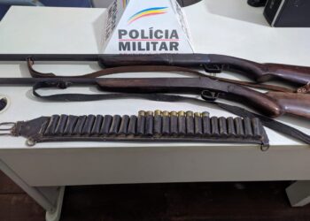 CAMPESTRE | PM apreende armas em áreas rurais