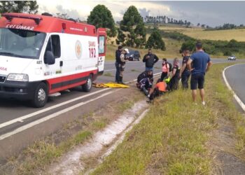 POÇOS DE CALDAS | Casal fica ferido após acidente na Rodovia MGC-267