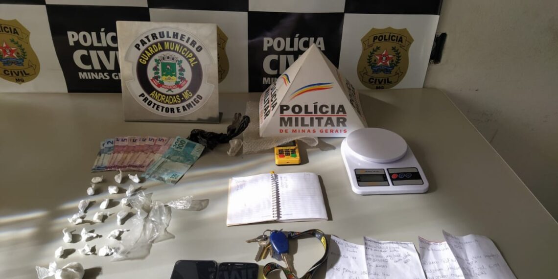 ANDRADAS | Policia prende suspeito por tráfico de drogas