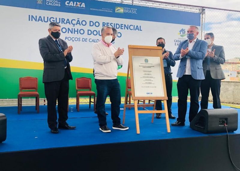 POÇOS DE CALDAS | Ministro de Desenvolvimento Regional inaugura Residencial Sonho Dourado I