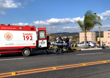 POÇOS DE CALDAS | Colisão na rodovia do contorno deixa duas pessoas feridas