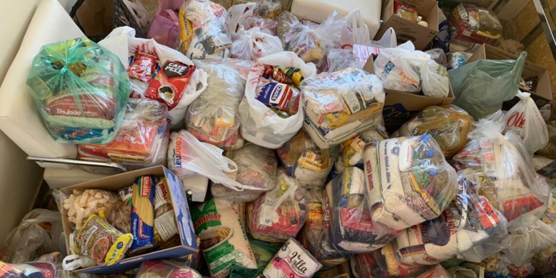 POÇOS DE CALDAS | Igrejas arrecadam toneladas de alimentos para famílias necessitadas