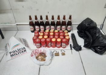 POÇOS DE CALDAS | Dupla é detida após furtar bebidas na região leste