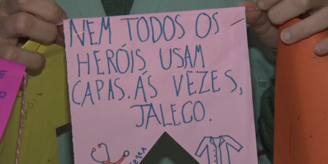 POÇOS DE CALDAS | Colégio cria correio elegante para homenagear profissionais de saúde