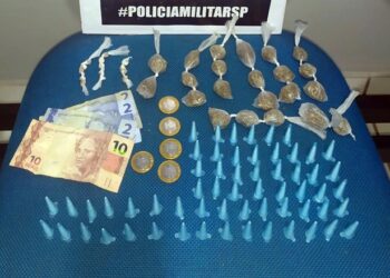MOCOCA | Polícia prende suspeito com maconha, cocaína e crack