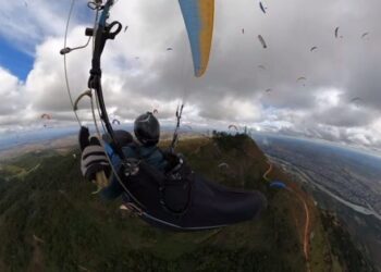 POÇOS DE CALDAS |  Atletas vencem Campeonato Brasileiro de Parapente