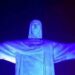 TAMBAÚ | Em homenagem ao Padre Donizetti, Cristo Redentor do Rio de Janeiro fica azul