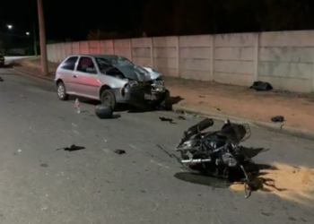 POÇOS DE CALDAS | Motociclista fica gravemente ferido em colisão frontal no Jardim Europa