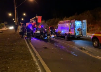POÇOS DE CALDAS | Acidente deixa três feridos e interdita avenida sentido Zona Zul