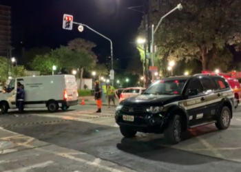 POÇOS DE CALDAS | Acidente entre dois carros é registrado no centro da cidade