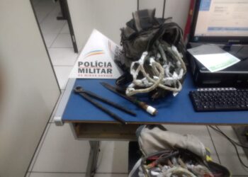 POÇOS DE CALDAS | Dupla é detida suspeita de furtar fios de cobre